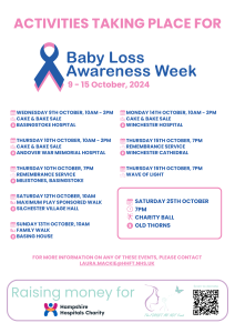 Baby loss awareness poster